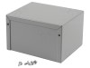 Carcasă universală aluminiu gri 102x127x76mm