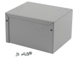 Carcasă universală aluminiu gri 102x127x76mm