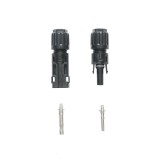 Set conector MC4 1500V 4mm&sup2; pentru panouri solare fotovoltaice