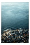 Tablou Canvas, Peisaj Urban la Ocean, , Multicolor, 26 x 39 cm, CMCLASS
