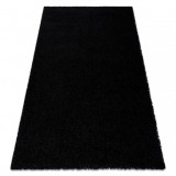 Covor SOFFI shaggy 5cm negru, 70x200 cm
