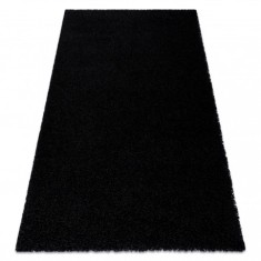 Covor SOFFI shaggy 5cm negru, 200x290 cm