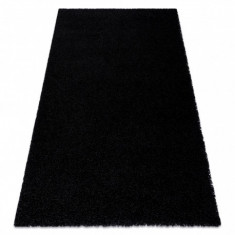 Covor SOFFI shaggy 5cm negru, 200x290 cm