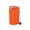 Furtun spiralat aer comprimat, Raider 110703, cuplaj rapid 1/4&quot;, 15m, d10x14mm