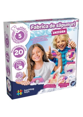 Set fabrica de sapun unicorn foto