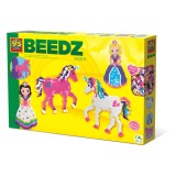 Set creativ copii Beedz - Margele de calcat cu unicorni si printese