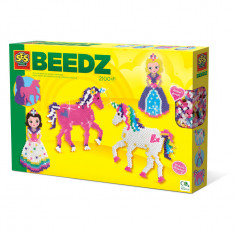 Set creativ copii Beedz - Margele de calcat cu unicorni si printese