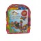 Cuburi de constructii, HubbyToys 200 piese, in rucsac