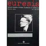 Adrian Marino - Euresis, nr. 2, ete 2005 - Le destin d&#039;Emile Cioran (Editia: 2005)