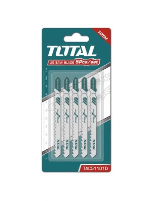 TOTAL - Set lame Fierastrau pendular - lemn 75mm - 5 BUC foto