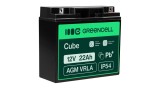 Green Cell Baterie AGM VRLA 12V 22Ah fără &icirc;ntreținere pentru bărci, scutere, jucării, scaune cu rotile