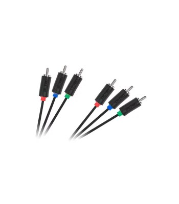 Cablu audio 3x RCA 1.8m Cabletech foto