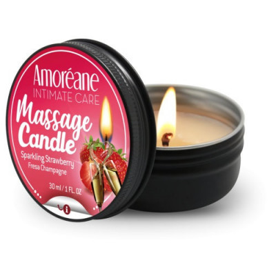 Amoreane Massage Candle Sparkling Strawberry foto