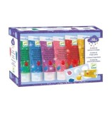 Cumpara ieftin Acuarele cu sclipici Djeco, pentru pictat cu mana