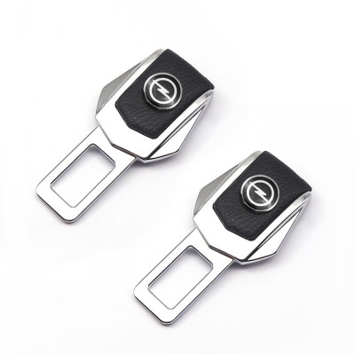 Set 2x Adaptoare Centura Siguranta Falsa MRG M1089,Piele Chrome Opel C1144 foto