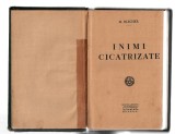 Inimi cicatrizate - Max Blecher, Ed. &bdquo;Universala&rdquo; Alcalay&amp;Co. prima ediție
