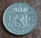 C50 - Moneda foarte veche - Olanda ante euro - 1 gulden - 1968, Europa