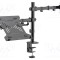Suport monitor LOGILINK 9kg 10-32&quot; cu braț lung de 376mm