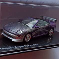 Macheta Mitsubishi Eclipse Spyder GTS Fast and Furious - IXO/Altaya 1/43