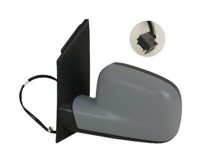 Oglinda exterioara VW Caddy 3/Life (2K) 03.2004-06.2015, Caddy (2K) 06.2015- (Model Furgon/BUS), Partea Stanga Crom Asferica Electrica Cu Incalzire, foto