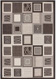 Cumpara ieftin Covor Model Iuta Natura 911, 19, Marime 120 x 170 cm, Crem, Maro, Inaltime Fir Tesatura plata, Antialergic, Polipropilena, Bucatarie, Hol, Balcon