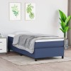 Gossi cadru de pat, albastru, 80x200 cm, material textil