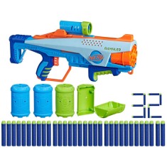 Blaster Nerf Elite Junior Rookie cu 32 de proiectile