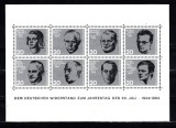 A10 ZZC 35 - Colita foarte veche - Germania - personalitati - bloc