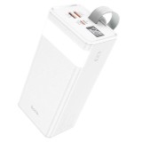 Acumulator extern HOCO J86 Powermaster, 40000 mA, Power Delivery (PD) - Quick Charge 3.0, 22.5W, Alb