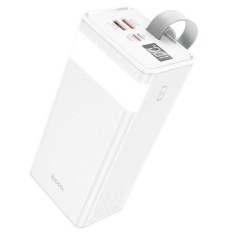 Acumulator extern HOCO J86 Powermaster, 40000 mA, Power Delivery (PD) - Quick Charge 3.0, 22.5W, Alb