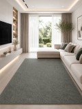 Cumpara ieftin Covor Belgian Fargo 71501-040, Marime 80 x 150 cm, Verde, Inaltime Fir 7 mm, Antialergic, Polipropilena, Living, Dormitor, Sufragerie, Copii