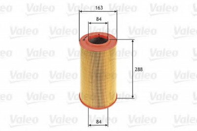 Filtru aer FIAT DUCATO platou / sasiu (244) (2002 - 2016) VALEO 585614 foto