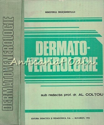Dermatovenerologie - Redactia: Al. Coltoiu