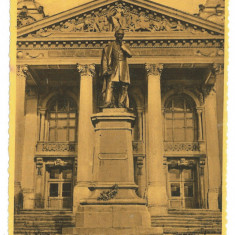 4010 - IASI, Vasile Alecsandri Statue, Romania - old postcard - unused