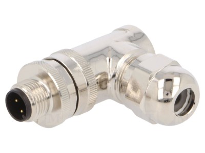 Conector M12 tată IP67 pe cablu foto