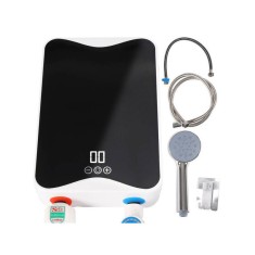 Boiler electric 5500W - Instant preparator de apa calda - Incalzitor de apa pentru baie - Sistem eficient energetic de apa calda foto