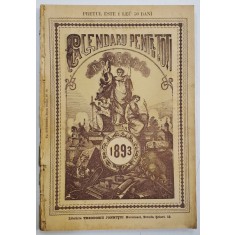 CALENDARUL PENTRU TOTI ROMANII PE ANUL 1893