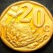 Moneda 20 CENTI - AFRICA de SUD, anul 2016 *cod 3234 = AFORIKA BORWA A.UNC
