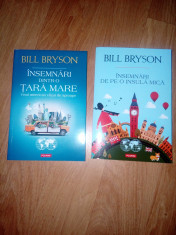 BILL BRYSON - DOUA CAR?I DE CALATORIE foto