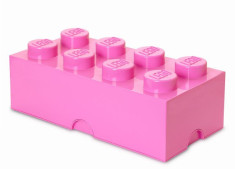 Cutie depozitare LEGO 2x4 - Roz foto