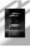 fast_mindset_34|Frameless Motivational Wall Poster, Supercar Art, "Stop Until Proud" Quote, Fast Mindset 2025 | A4 (21 x 29.7 cm) - fast_mindset_34