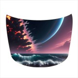 Folie Capota Auto OEM Hood Art Marime S 150x110cm Rezistenta Exterior