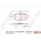 Dr!ve+ DP1010.10.0872 set placute frana,frana disc