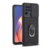 Husa Antisoc Oppo A94 4G Reno 5 Lite cu Protectie Camera Negru TCSS