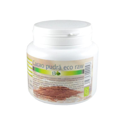 Cacao Pudra Raw Bio 200 grame Deco Italia foto