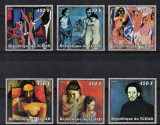 CIAD 2002 - Picturi, Picasso / serie completa MNH, Nestampilat