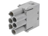 Conector HARTING HDC 16A 830V 6 pini crimpați Han-Modular&reg; 09140063041