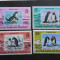 Britush Antarctic Terr-Fauna marina,pinguini-serie completa ,nestampilate MNH