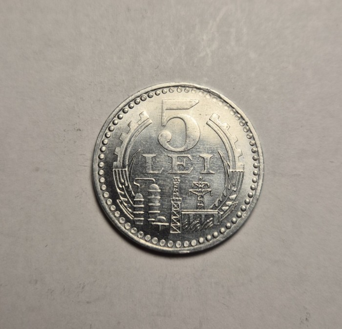 5 lei 1978 UNC