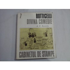 seria CABINETUL DE STAMPE - BOTTICELLI DIVINA COMEDIE - A. E. BACONSKY